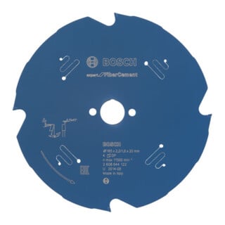 Bosch Kreissägeblatt Expert Stein-weich Für Tauch- und Handkreissägen