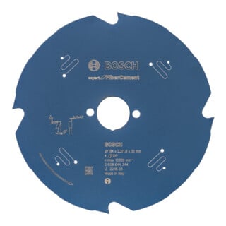Bosch Kreissägeblatt Expert For Fibre Cement 184 X 30 X 2, 2 Mm 4