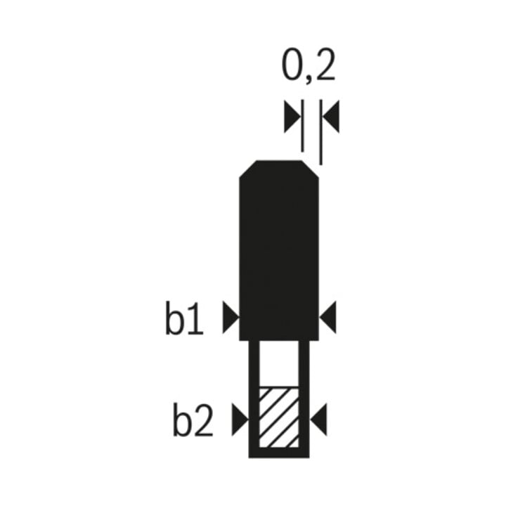 Bosch Kreissägeblatt Expert for Fibre Cement für Akkusägen 216 x 2/1,4 x 30 6 Zähne
