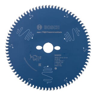 Bosch Kreissägeblatt Expert for High Pressure Laminate 250 x 30 x 2,8 mm 80