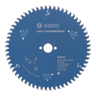 Bosch Kreissägeblatt Expert for Laminated Panel 190 x 20 x 2,6 mm 60