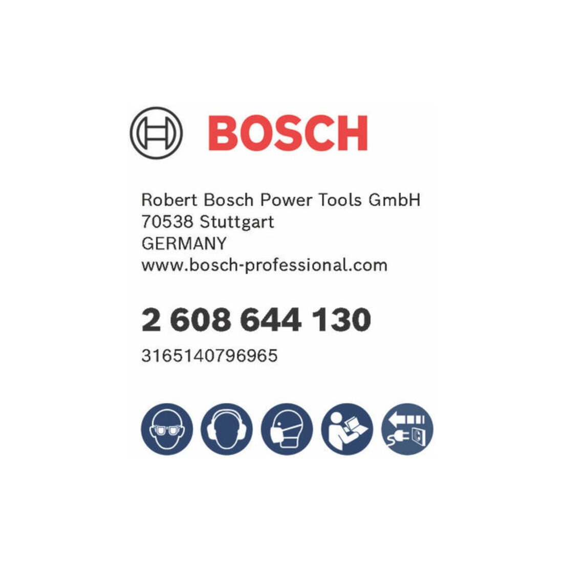 Bosch Kreissägeblatt Expert for Laminated Panel 190 x 30 x 2,6 mm 60