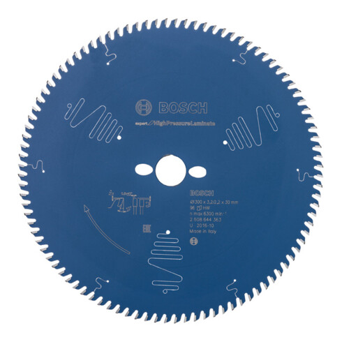 Bosch Kreissägeblatt Expert for Laminated Panel 300 x 30 x 3,2 mm 96