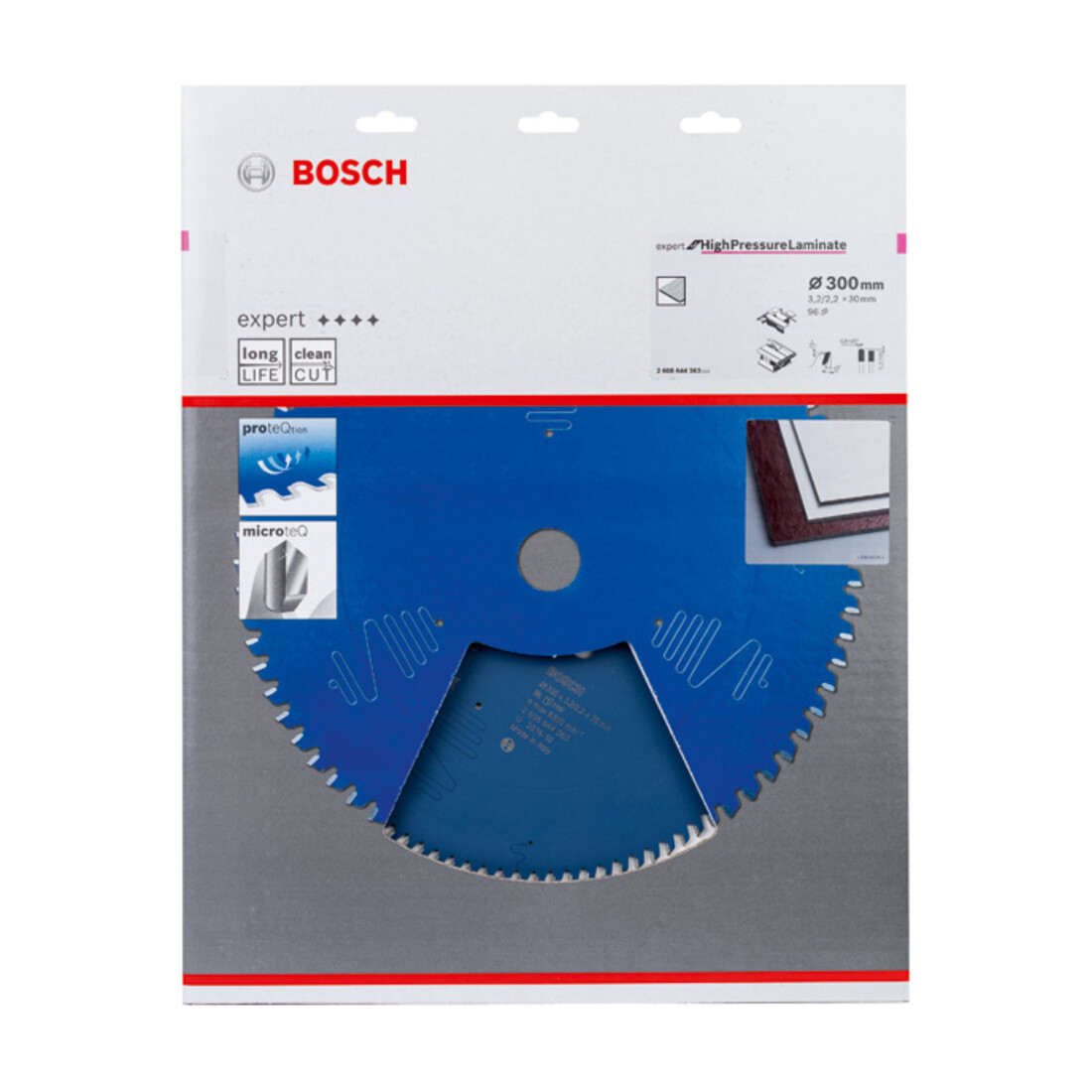 Bosch Kreissägeblatt Expert for Laminated Panel 300 x 30 x 3,2 mm 96