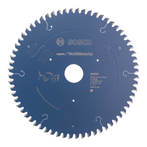 Bosch Kreissägeblatt Expert for Multi Material 216 x 30 x 2,4 mm 64