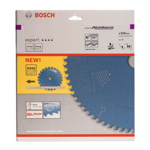 Bosch Kreissägeblatt Expert Universal Für Kapp-, Gehrungs- und Paneelsägen 30 mm 2.4 mm