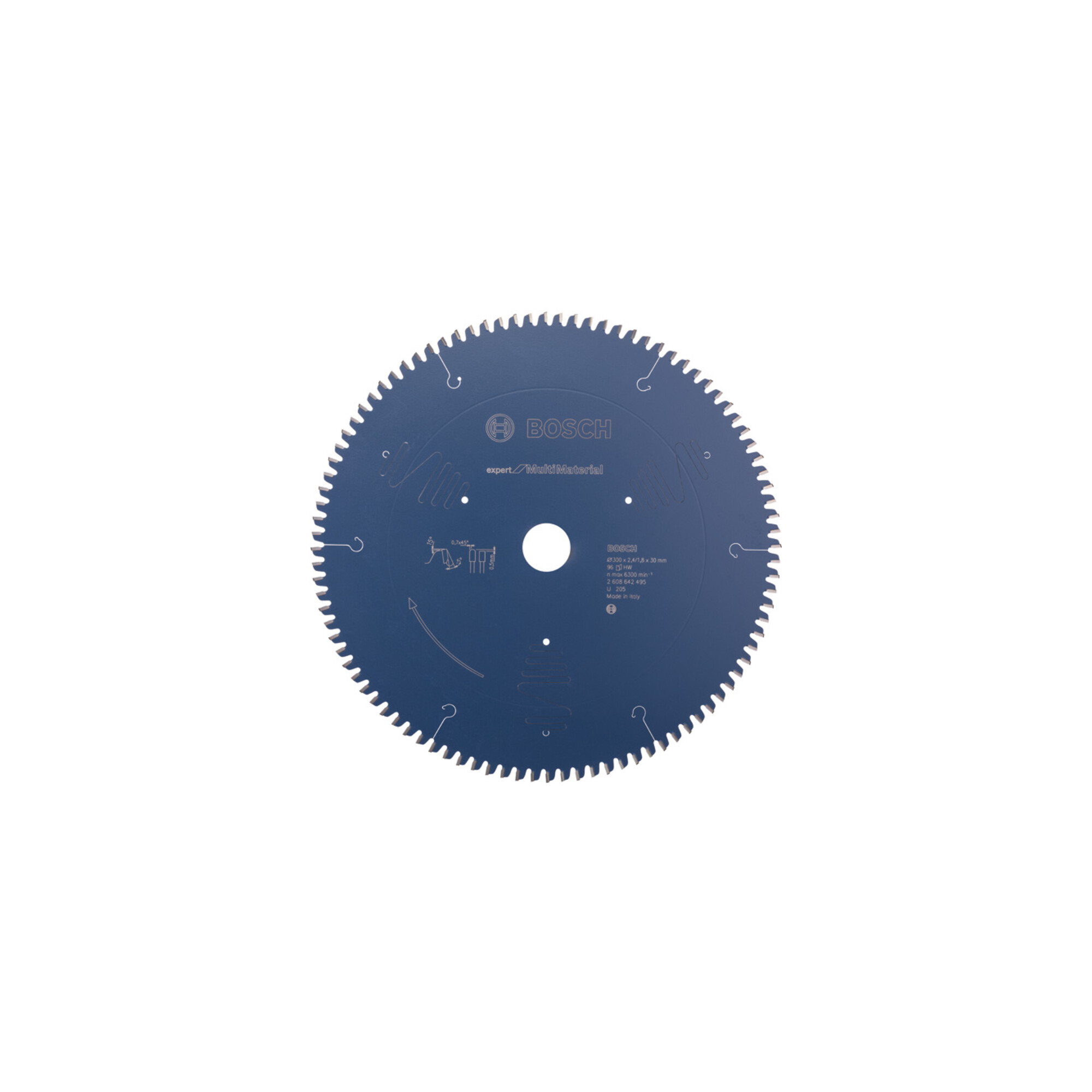 BOSCH Kreissägeblatt Expert for Multi Material 300 x 30 x 2,4 mm 96
