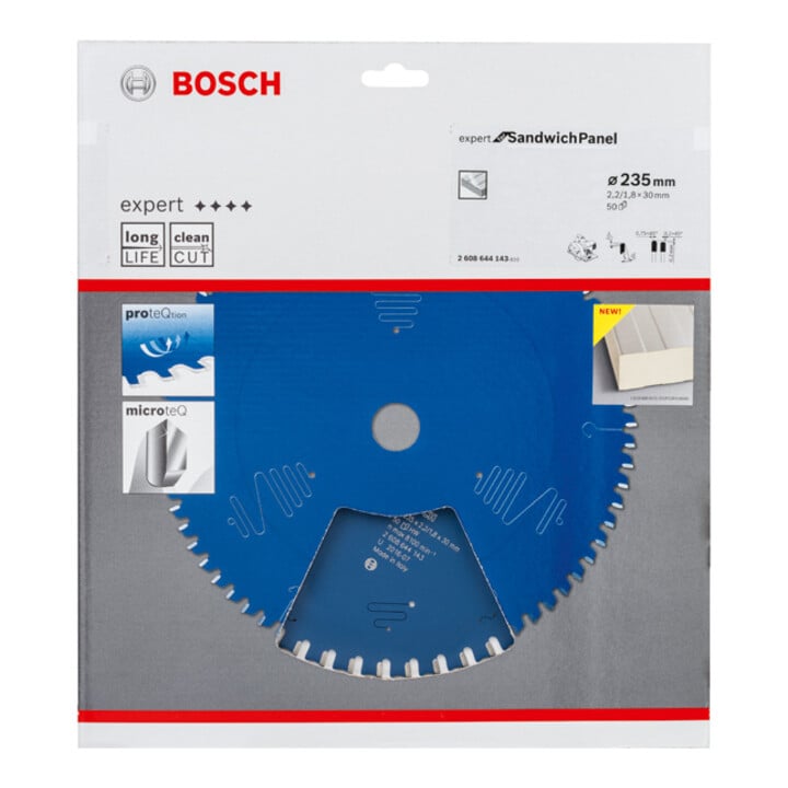 Bosch Kreissägeblatt Expert for Sandwich Panel 235 x 30 x 2,2 mm 50