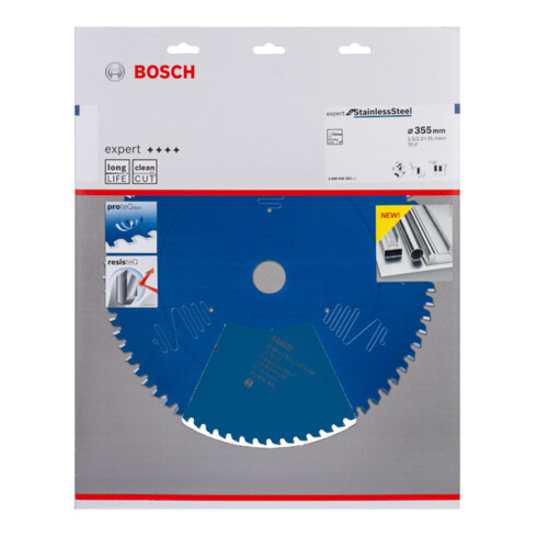 Bosch Kreissägeblatt Expert for Stainless Steel 355 x 25,4 x 2,5 x 70