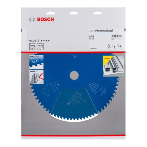 Bosch Kreissägeblatt Expert for Stainless Steel 355 x 25,4 x 2,5 x 90