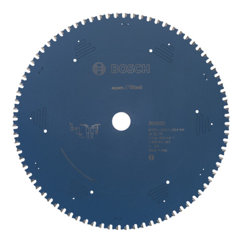 Bosch Kreissägeblatt Expert for Steel 305 x 25,4 x 2,6 mm 80