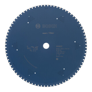 Bosch Kreissägeblatt Expert for Steel 355 x 25,4 x 2,6 mm 80