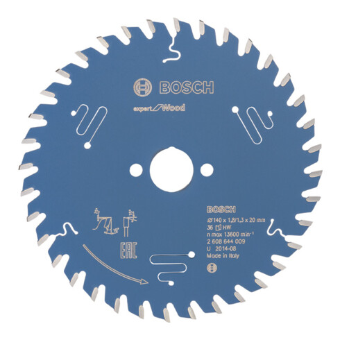 Bosch Kreissägeblatt Expert for Wood 140 x 20 x 1,8 mm 36