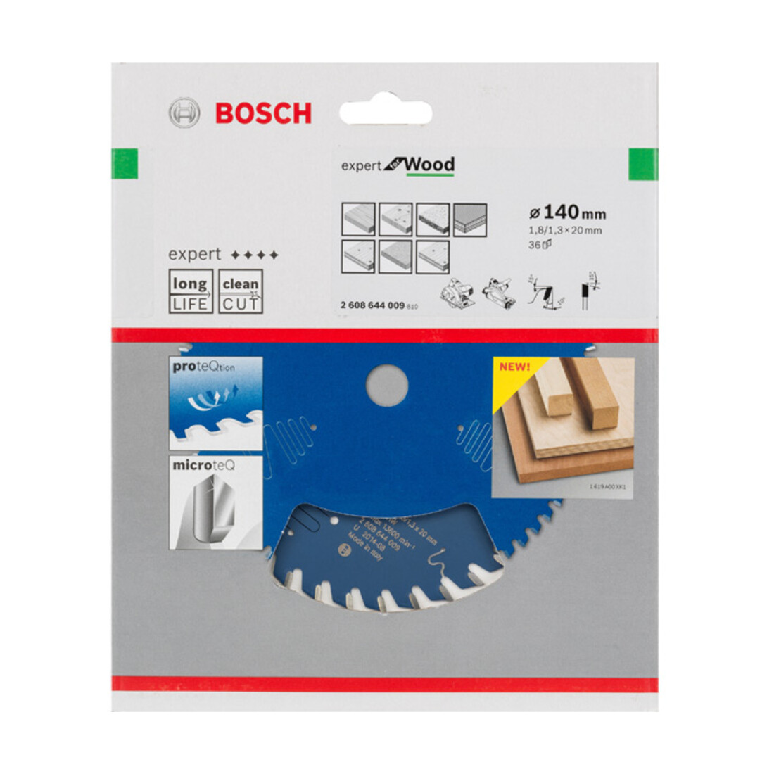 Bosch Kreissägeblatt Expert for Wood 140 x 20 x 1,8 mm 36