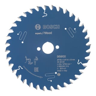 Bosch Kreissägeblatt Expert for Wood 150 x 20 x 2,6 mm 36