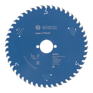 Bosch Kreissägeblatt Expert for Wood 200 x 32 x 2,8 mm 48