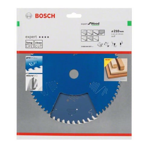 Bosch Kreissägeblatt Expert for Wood 210 x 30 x 2,4 mm 56