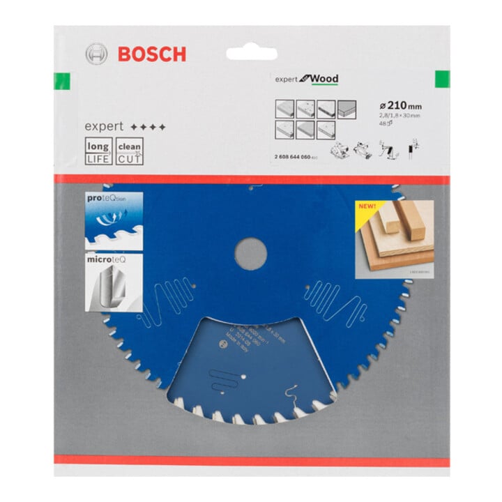 Bosch Kreissägeblatt Expert for Wood 210 x 30 x 2,8 mm 48