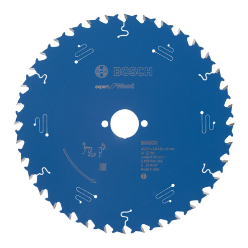 Bosch Kreissägeblatt Expert for Wood 235 x 30 x 2,8 mm 36