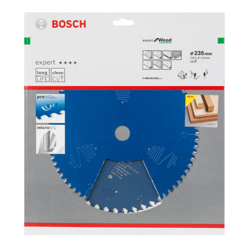 Bosch Kreissägeblatt Expert for Wood 235 x 30 x 2,8 mm 48