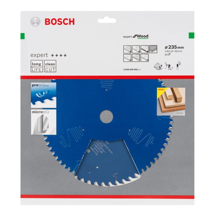 Bosch Kreissägeblatt Expert for Wood 235 x 30 x 2,8 mm 56