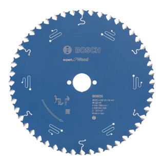 Bosch Kreissägeblatt Expert for Wood 240 x 30 x 2,8 mm 48