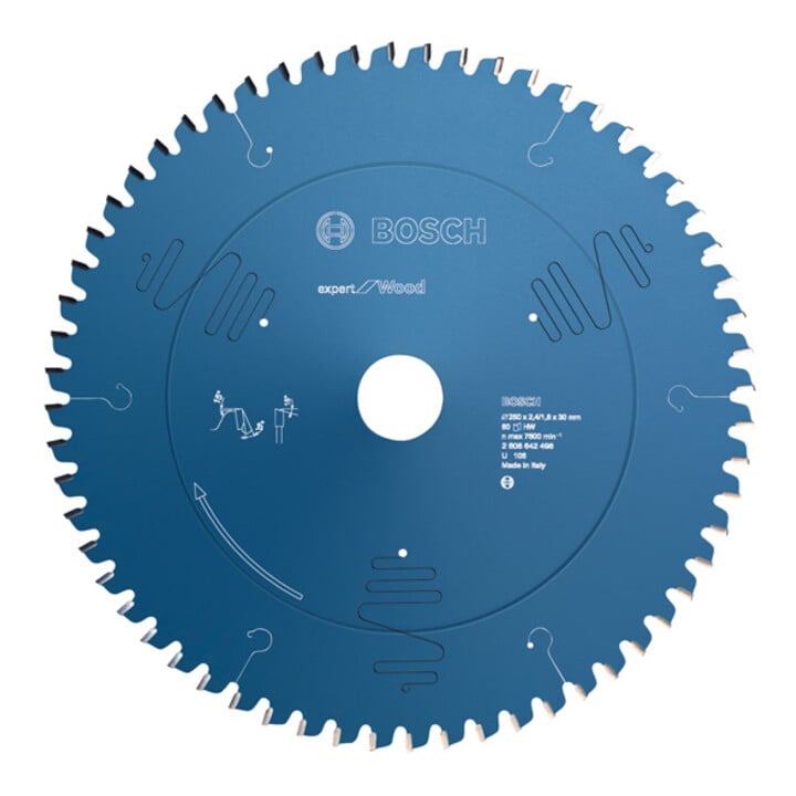Bosch Kreissägeblatt Expert for Wood 250 x 30 x 2,4 mm 60