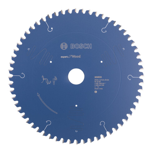 Bosch Kreissägeblatt Expert for Wood 254 x 30 x 2,4 mm 60
