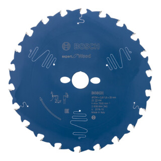 Bosch Kreissägeblatt Expert Holz Für Tischkreissägen 30 mm