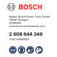 Bosch Kreissägeblatt Expert for Wood 254 x 30 x 2,6 mm 22