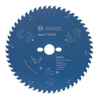 Bosch Kreissägeblatt Expert For Wood 254 X 30 X 2, 6 Mm 54