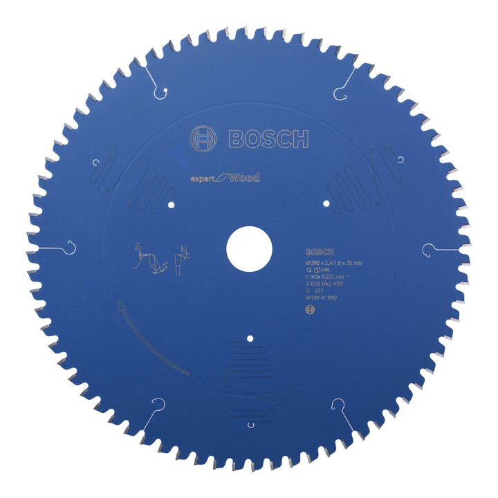 Bosch Kreissägeblatt Expert for Wood 300 x 30 x 2,4 mm 72