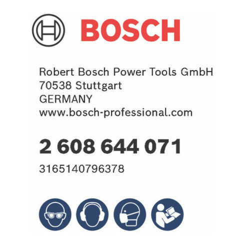 Bosch Kreissägeblatt Expert for Wood 330 x 30 x 3,5 mm 40