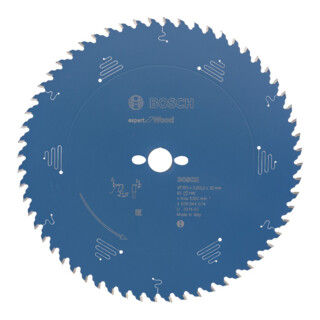Bosch Kreissägeblatt Expert for Wood 355 x 30 x 3,0 mm 60