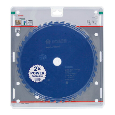 Bosch Kreissägeblatt Expert for Wood für Akkusägen 305 x 2,2/1,6 x 30 42 Zähne