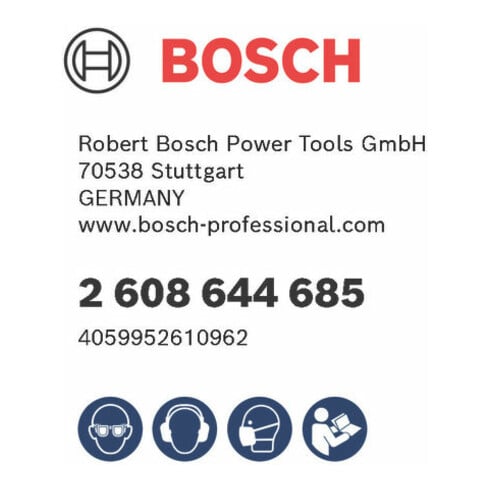 Bosch Kreissägeblatt für Akkusägen Expert for Wood, 254 x 2,1/1,6 x 30, 24 Zähne