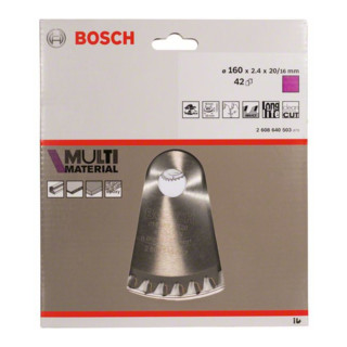 Bosch Kreissägeblatt Standard Universal Für Handkreissäge