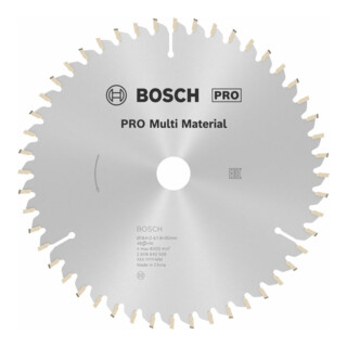 Bosch Kreissägeblatt Multi Material 184 x 30 x 2,4 mm 48