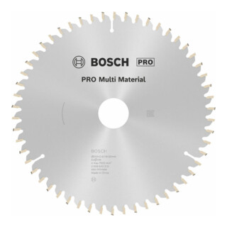 Bosch Kreissägeblatt Multi Material 200 X 30 X 2, 4 Mm 54