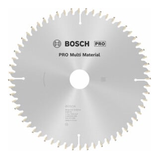 Bosch Kreissägeblatt Multi Material 216 x 30 x 2,5 mm 60