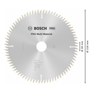 Bosch Kreissägeblatt Standard Universal Für Kapp- & Gehrungssägen und Tischkreissägen 30 mm