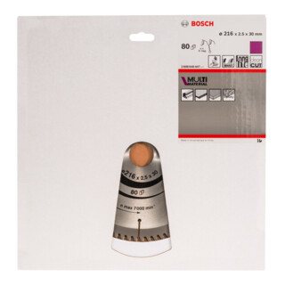 Bosch Kreissägeblatt Standard Universal Für Kapp- & Gehrungssägen und Tischkreissägen 30 mm