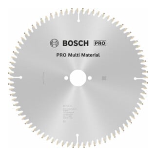 Bosch Kreissägeblatt Multi Material 250 x 30 x 3,2 mm 80