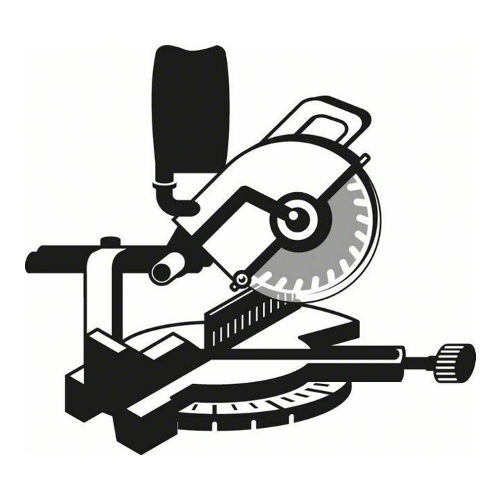 Bosch Kreissägeblatt Multi Material 254 x 30 x 3,2 mm 96