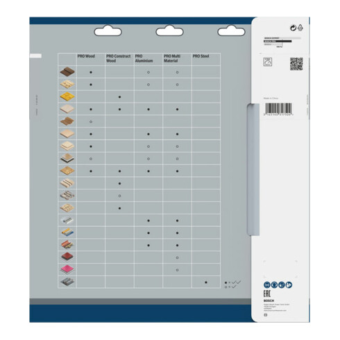 Bosch Kreissägeblatt Multi Material 305 x 30 x 3,2 mm 80