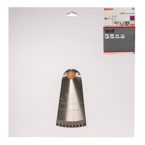 Bosch Kreissägeblatt Multi Material 350 x 30 x 3,2 mm 96