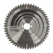 Bosch Kreissägeblatt Optiline Wood, 216 x 30 x 2,6/1,6