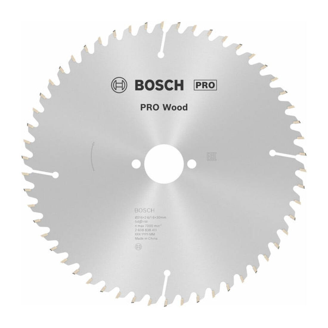 Bosch Kreissägeblatt Optiline Wood 216 x 30 x 2,6/1,6 54