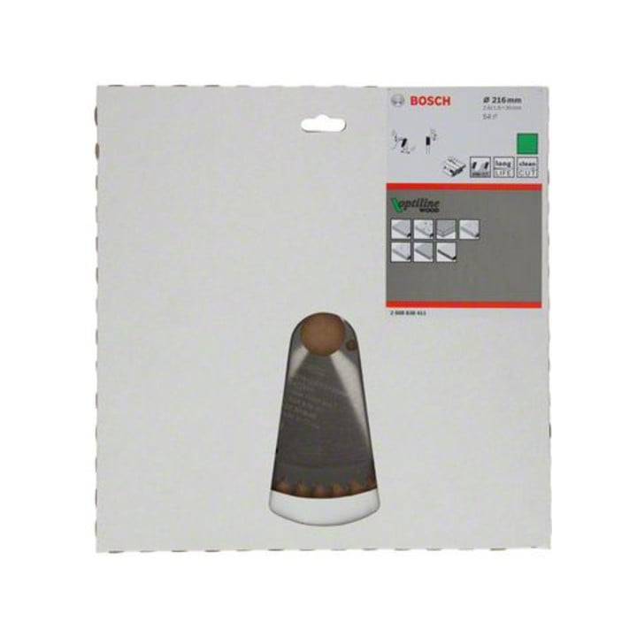 Bosch Kreissägeblatt Optiline Wood 216 x 30 x 2,6/1,6 54