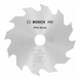 Bosch Kreissägeblatt Optiline Wood für Handkreissägen, 130 x 20/16 x 2,4 mm, 12